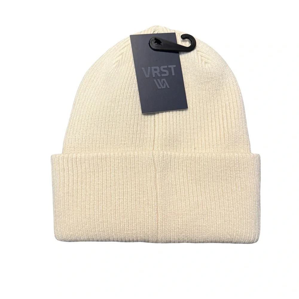 VRST Rib Knit Beanie Streetwear‎ Minimalist Neutral OSFM